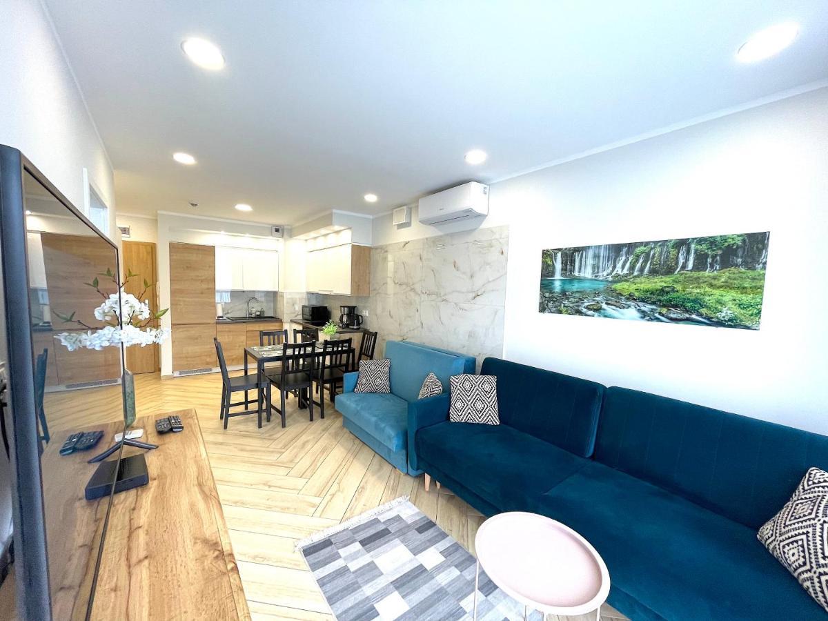 Apartament Superior Blue Przy Plazy- Free Pool, Saunas, Jacuzzi, Fitness, Salzgrotte Kolobrzeg Exterior photo