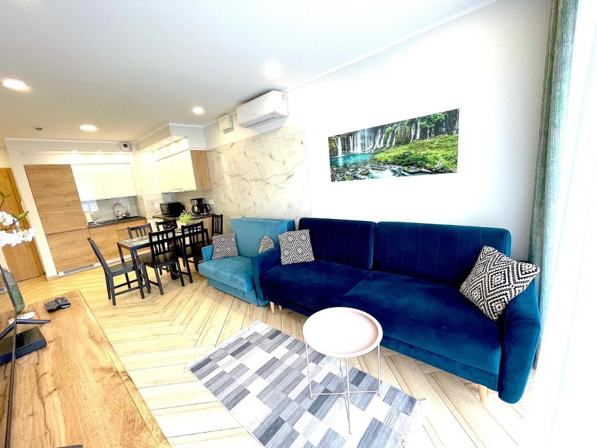 Apartament Superior Blue Przy Plazy- Free Pool, Saunas, Jacuzzi, Fitness, Salzgrotte Kolobrzeg Exterior photo