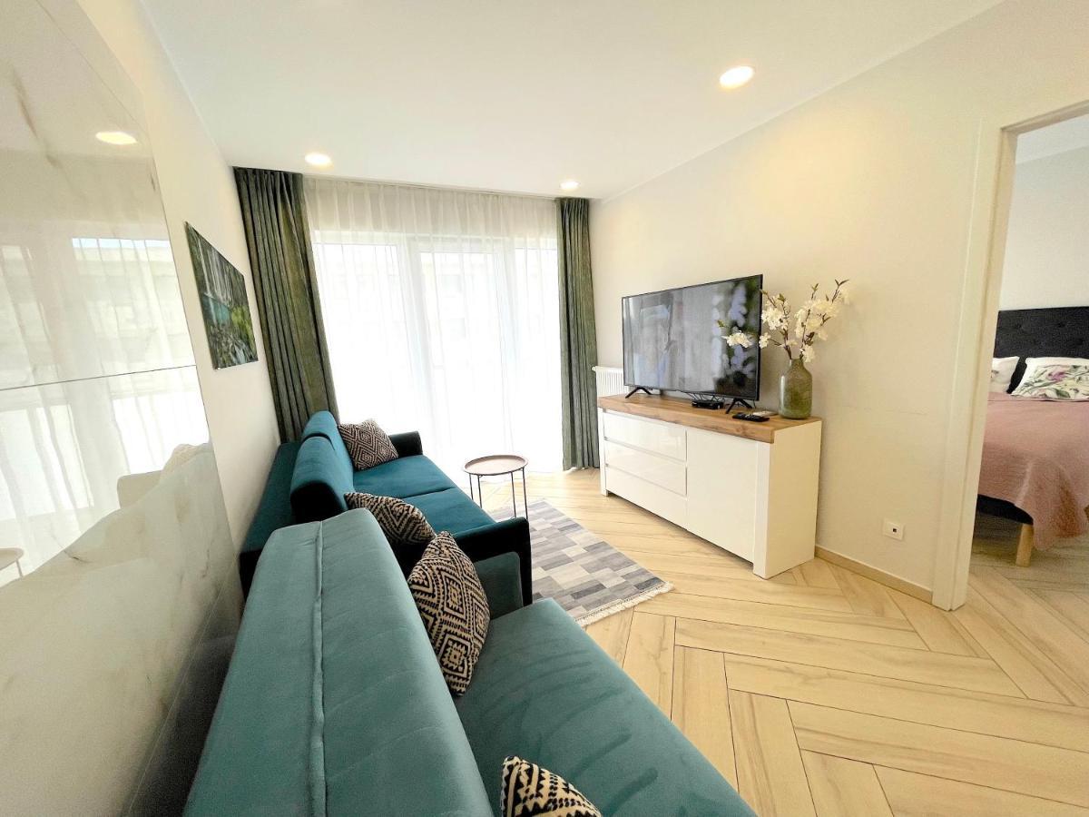 Apartament Superior Blue Przy Plazy- Free Pool, Saunas, Jacuzzi, Fitness, Salzgrotte Kolobrzeg Exterior photo