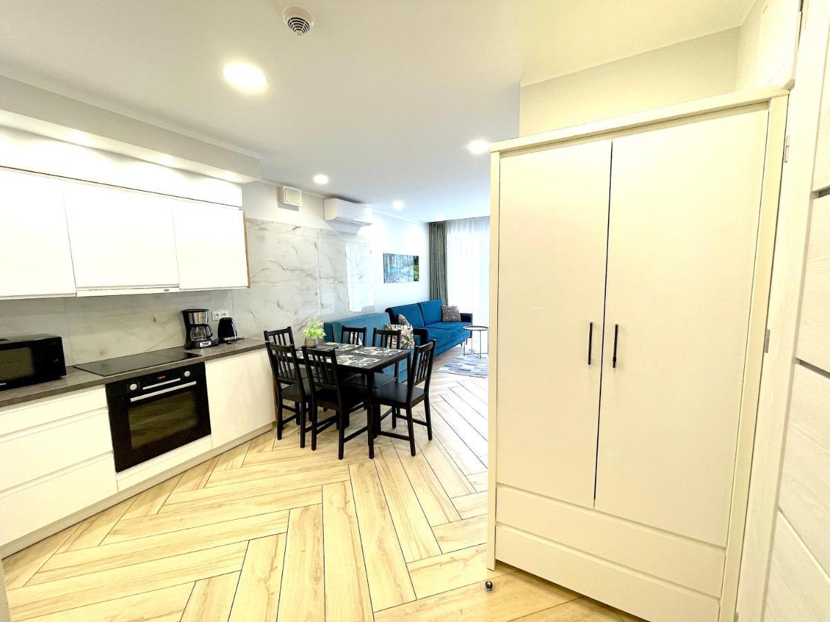 Apartament Superior Blue Przy Plazy- Free Pool, Saunas, Jacuzzi, Fitness, Salzgrotte Kolobrzeg Exterior photo