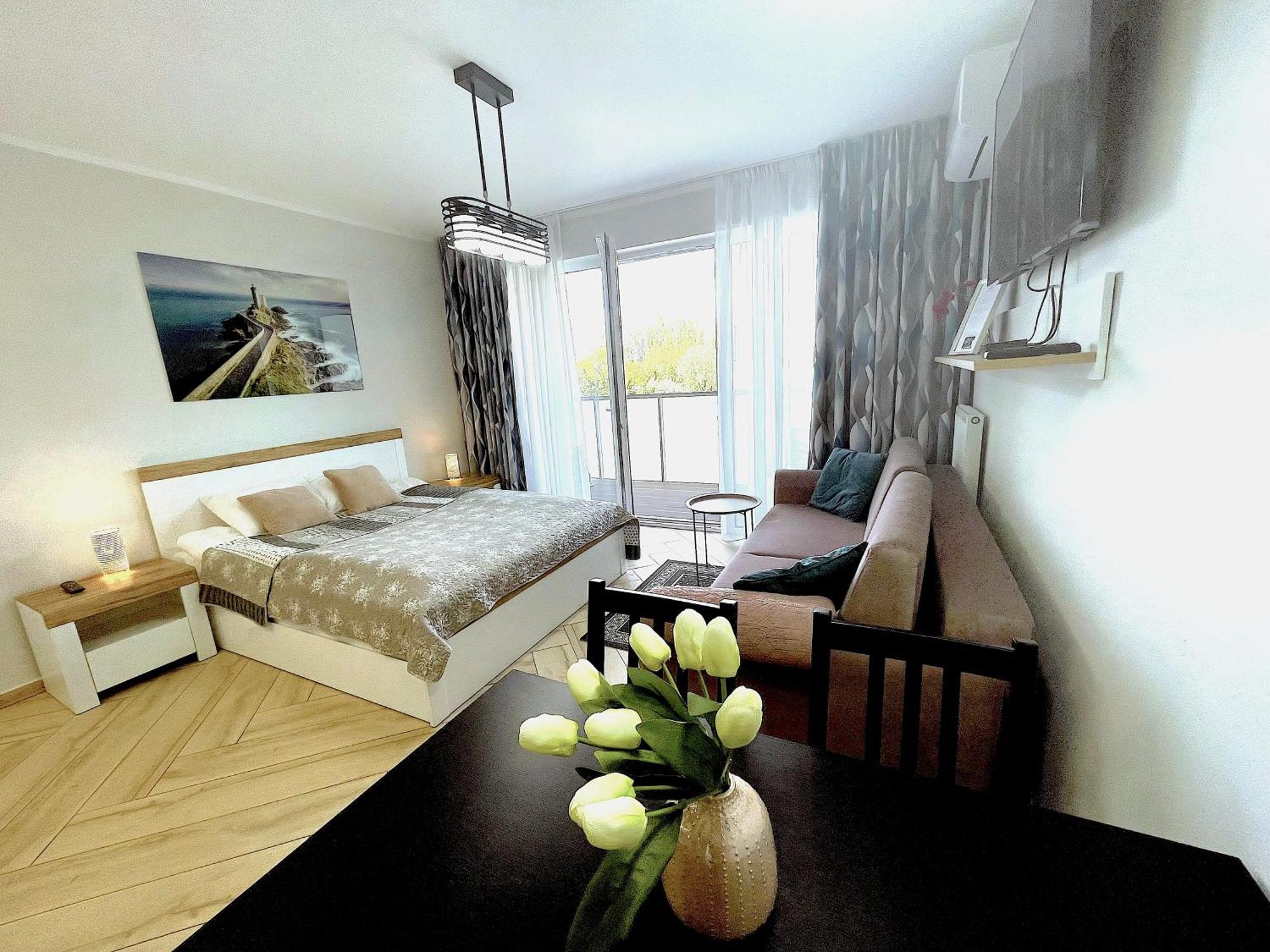 Apartament Superior Blue Przy Plazy- Free Pool, Saunas, Jacuzzi, Fitness, Salzgrotte Kolobrzeg Exterior photo