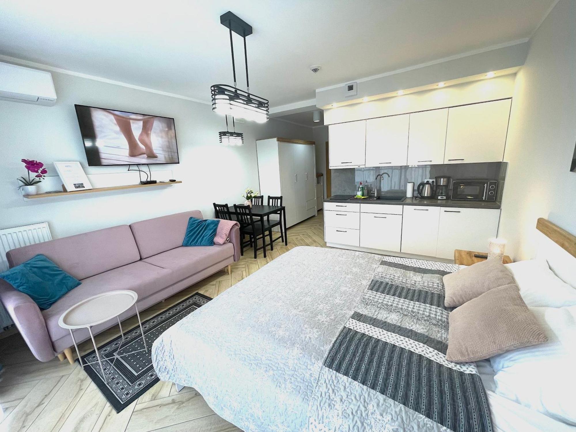 Apartament Superior Blue Przy Plazy- Free Pool, Saunas, Jacuzzi, Fitness, Salzgrotte Kolobrzeg Exterior photo
