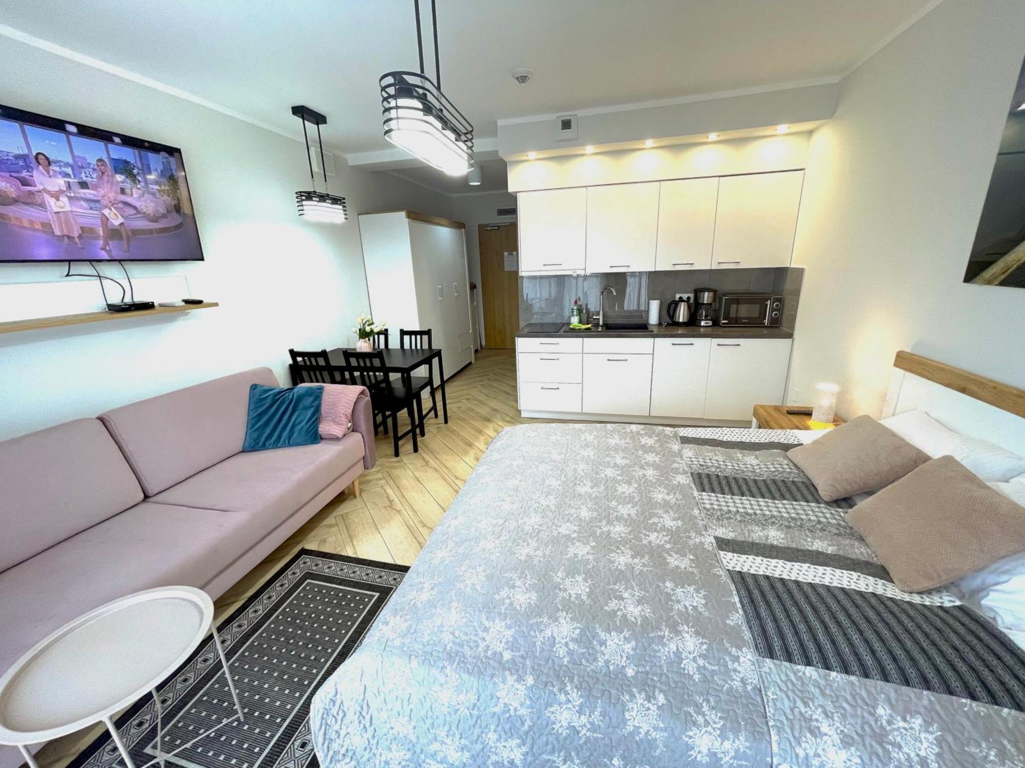 Apartament Superior Blue Przy Plazy- Free Pool, Saunas, Jacuzzi, Fitness, Salzgrotte Kolobrzeg Exterior photo